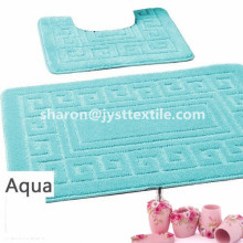 PP Polypropylene 2 Piece Bath Rug Sets Toilet Seat