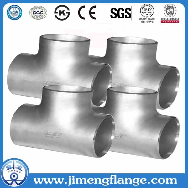 Stainless Steel 304/316L Pipe Sch40 Equal Tee