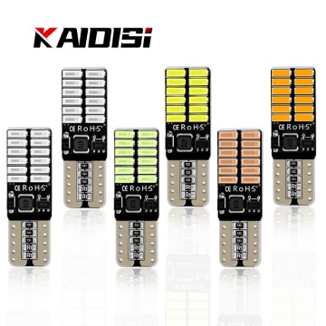 T10 CANBUS Car LED Turn Signal Light - DC12V Wedge Bulb