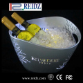 Cubo de hielo plástico del belvedere de la vodka de 6L LED ciroc