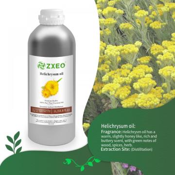 Helichrysum Aromaterapia de aceite esencial para el cuidado de la cara de la piel