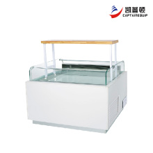 Wood Top Countertop Sandwich Display Refrigerator