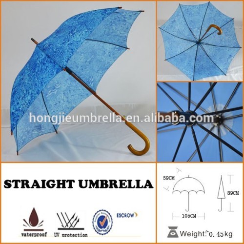 rain advertising photographic straight automatic umbrella
