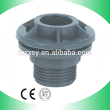 plastic company grey pvc tank adapter tank fittings