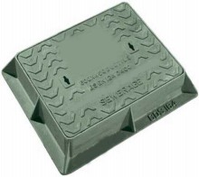 square casting manhole cover