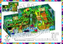 lefunland commercial indoor playsets-103 SQM jungle theme