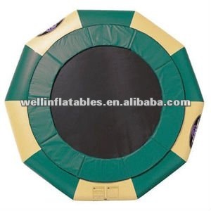 Hot sale cheap inflatable water trampoline/cheap trampoline for sale