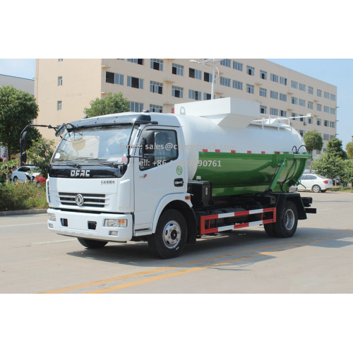 Camión de recogida de residuos de alimentos Dongfeng 6CBM nuevo