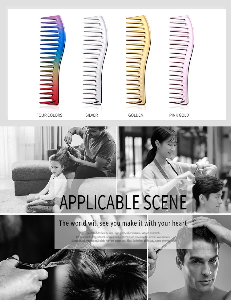 2021 High Quality Professional Rainbow Hair Comb Factory Price Wholesale