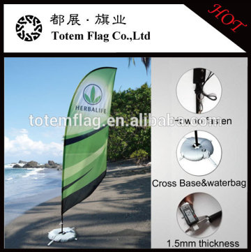 Beach Flags With Cross Base and Water Bag