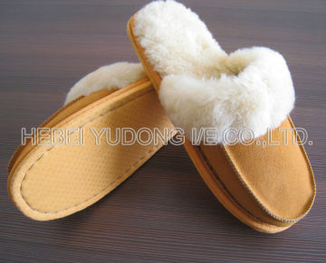 indoor sheepskin slippers