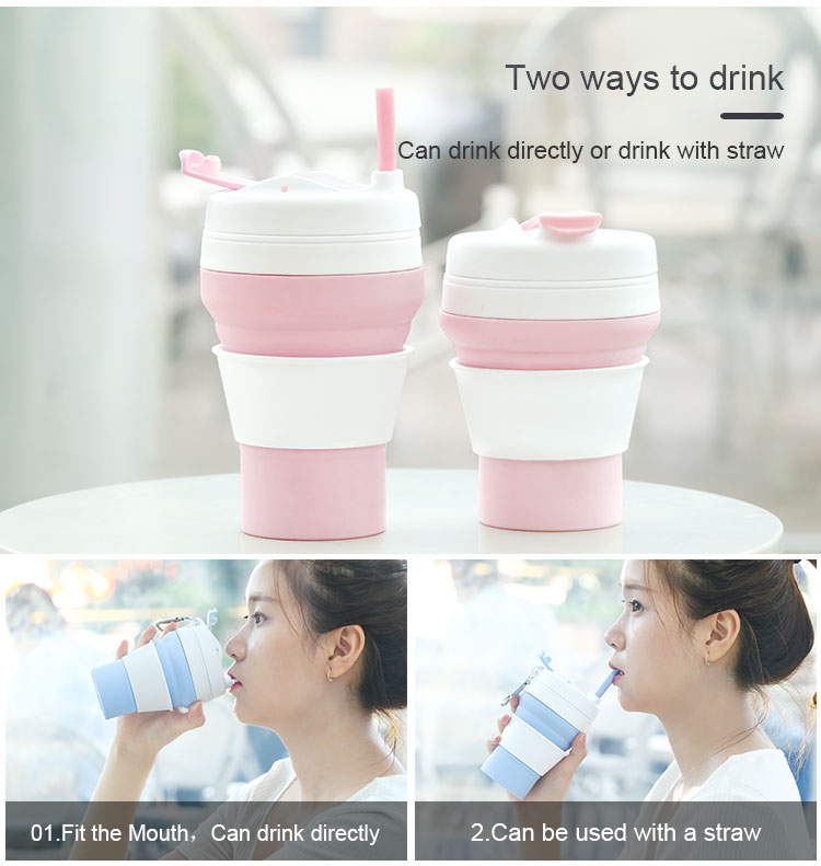 Silicone Reusable Coffee Cup