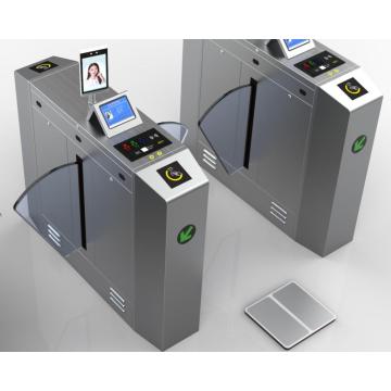 Kiểm soát truy cập RFID ESD TurnStile Flap Barrier Gate