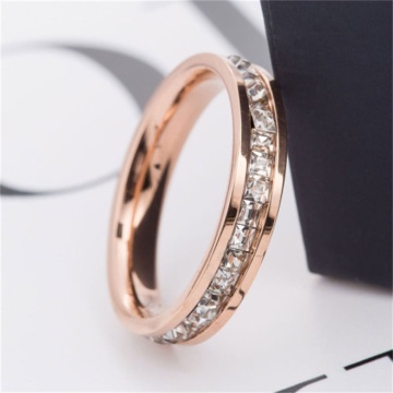 Rose Gold Anniversary Ring