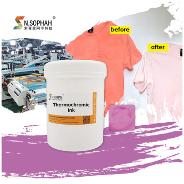 Colorful Thermochromic Ink for Wholesale Screen Printing