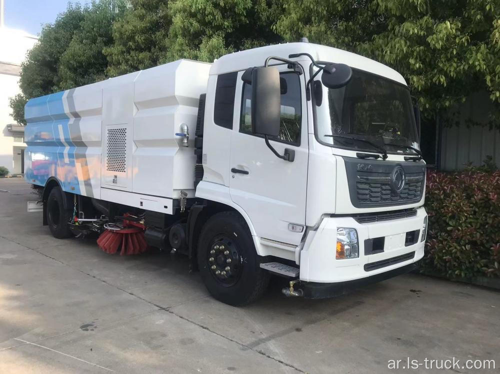 Dongfeng Tianjin 16m3 Vacuum Street Sweeper Truck