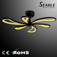 High quality ceiling fan shape light, acrylic LED ceiling light