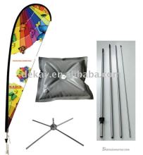 tear drop flag banner