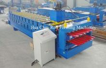 Color Steel Plate Double Layer Roof Panel Roll Forming Mach