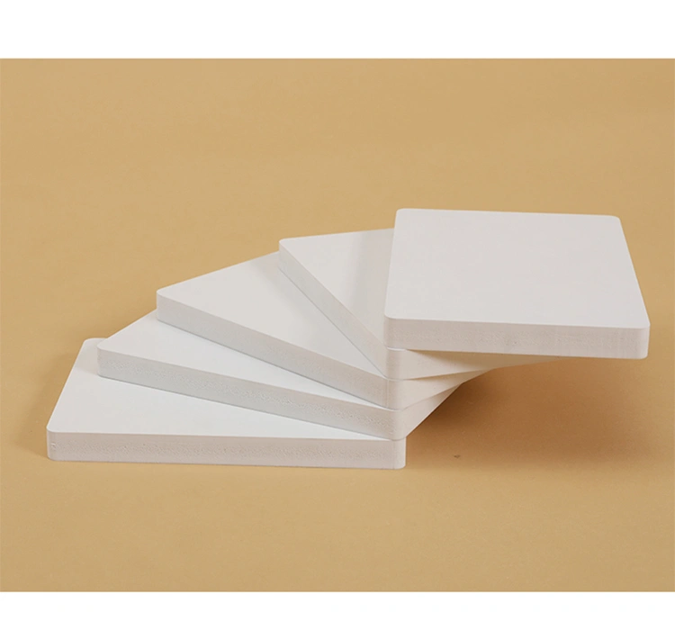 China Wholesale Pure White Water Proof PVC Foam Board Export to India 4*8 Feet 3-30mm