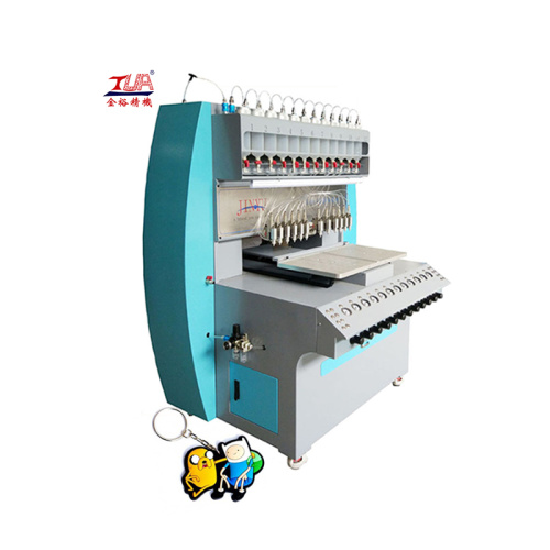 Multicolored Automatic Rubber Machine Label Sticker