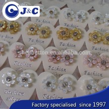 2015 fashion carve nature MOP sea shell colourful earring,shell eardrop