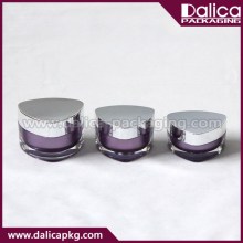 Mini bottom price acrylic cream jar for scrub