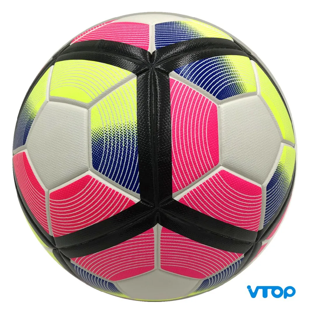 Pink Color Popular Laminated PU Football