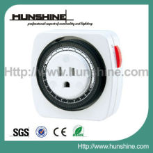 24 hours programmable mechanical timer plug