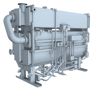 Hot Water Driven Absorption Chiller
