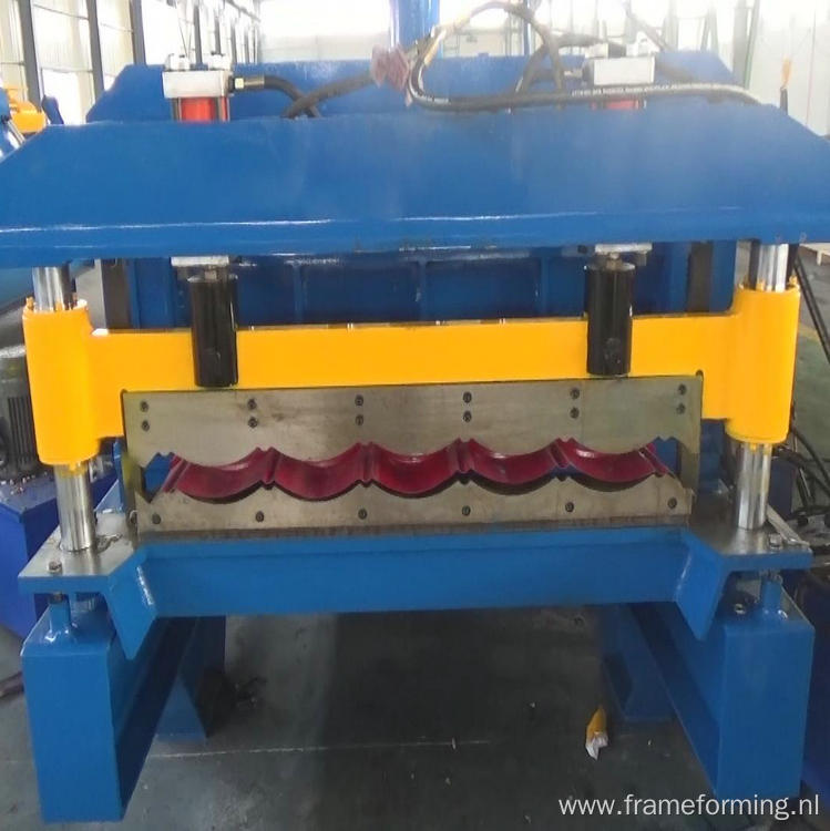 step tile forming machine