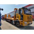 FAW 6x2 low bed flatbed truck