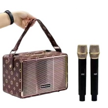 Wholesale Professional Audio Video Bluetooth Speakers with Woofer and Two Microphones