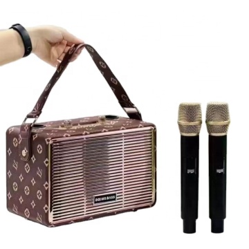 Wholesale Professional Audio Video Bluetooth Speakers with Woofer and Two Microphones