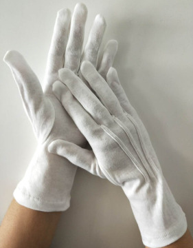 Custom Logo Working Protective Cotton Gloves