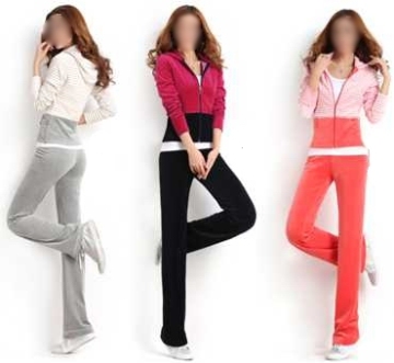 Girls' Velour Suits