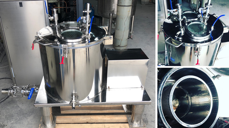Jacketed Centrifuge Solvent Extraction Pilot Equipment Herbal Extraction Plant Essential Oil Extraction Device