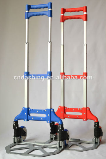 Aluminium Foldable luggage cart, travel luggage cart