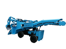 Small Wheel Belt Mucking Loader