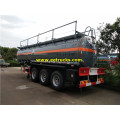 19cbm 20MT Dilute Sulfuric Acid Trailer Tanks