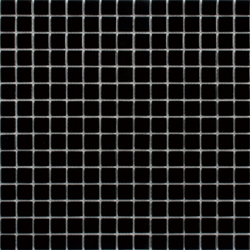 Outdoor Decorative Mosaic Black Tile Glass Pool Tiles