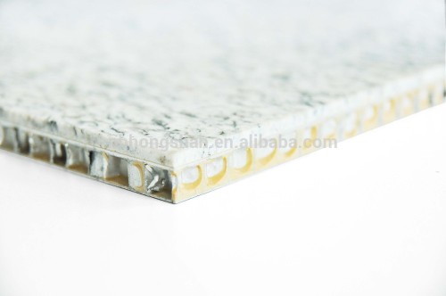 Stone look aluminium honeycomb panel