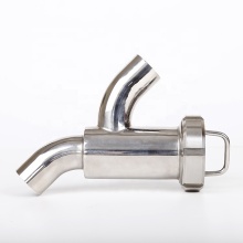 Stainless Steel Sanitary Filter With Elbow Tube