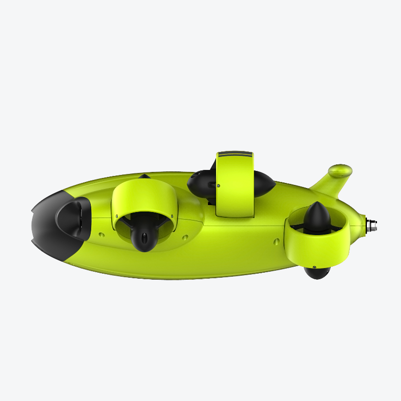 QYSEA FIFISH V6 Underwater Drone + 100M Cable + Spool + 64G Internal Storage Bundle