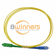 SC APC - SC UPC SM SX G657A2 2.0mm LSZH Optical Patch Cord
