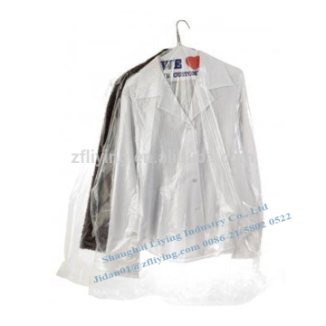 Clear Vinyl Hanging Dress Bag - Great for long dresses and coats