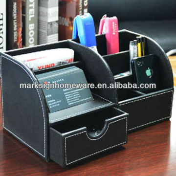 Leather Desk Caddy