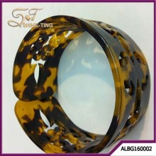 tortoise shell cuff expandable plain cuff bangle for sale