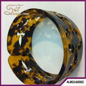 tortoise shell cuff expandable plain cuff bangle for sale