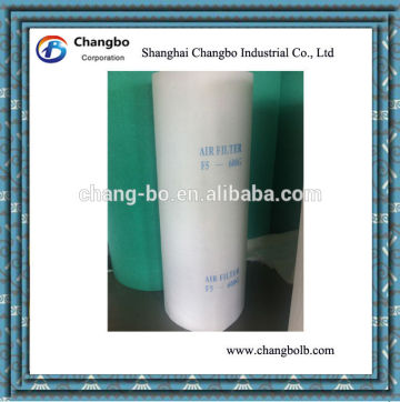 auto paint spray booth intake filters/ceiling filters manufacturer